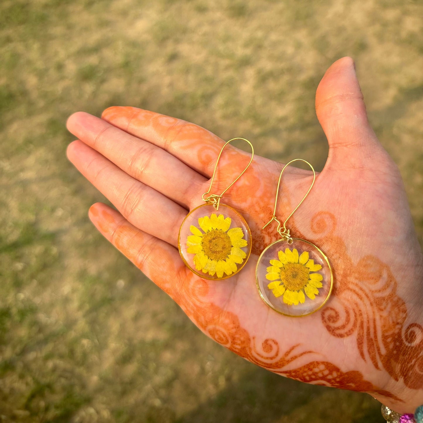Circle of Sunshine Earrings