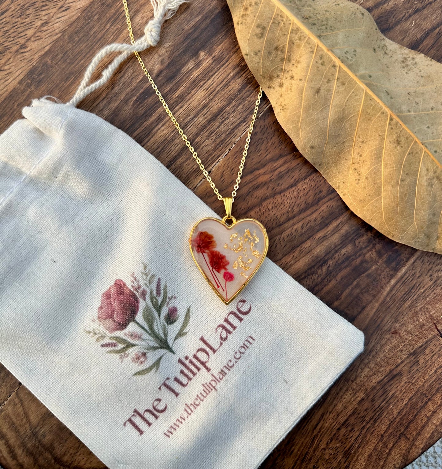 Crimson Heart Necklace