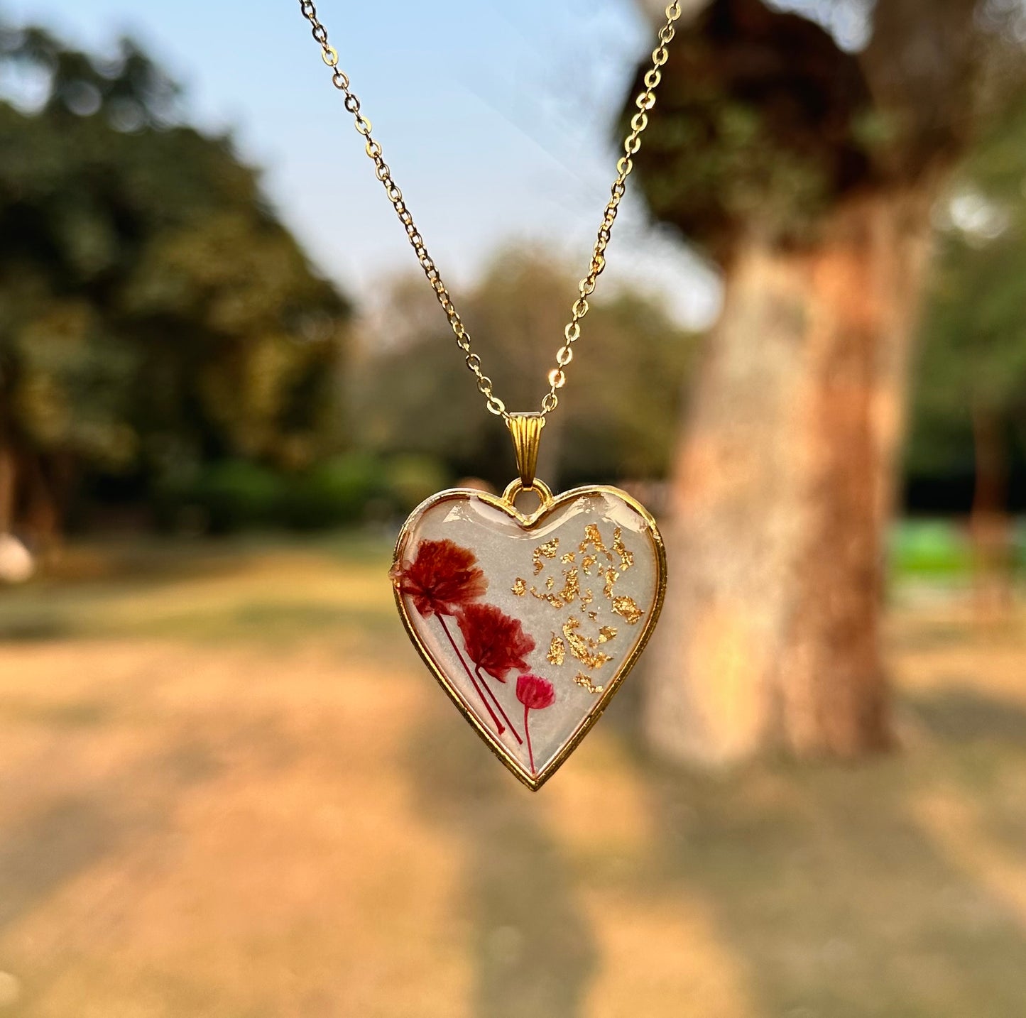Crimson Heart Necklace