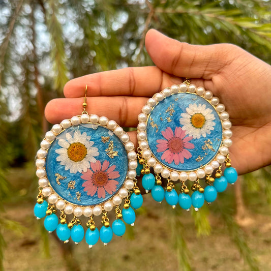 Celestial Bloom Jhumka